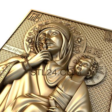 Icons (Icon of Joy and Consolation, IK_0036) 3D models for cnc